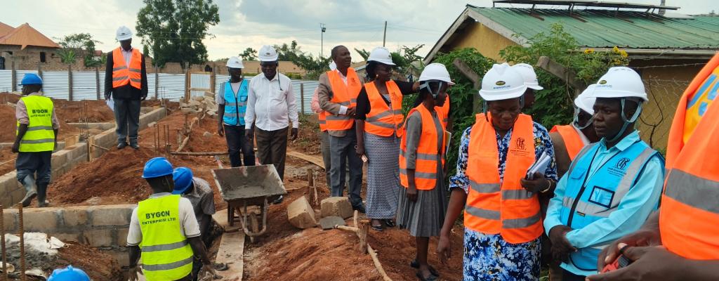 construction of maternity ward at Busiu IV